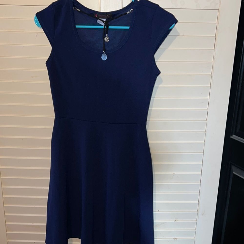 Myth Size medium mini dress with full circle skirt